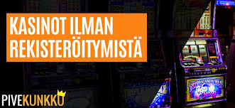 Suomikasino ilman rekisteröitymistä – Avaa uusi pelimaailma vaivattomasti